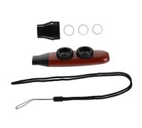 Beaupretty Dual Hole Professional Kazoo with Mouthpiece for Teens and Adults High Volume Portable Musical Instrument with Lanyard for Parties Live Performances and Guitar Accompaniment