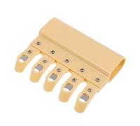 Beaupretty Durable Staff Drawing Tool Yellow Plastic Scribe for Blackboard Music Teachers Practical Portable Staff Painting Accessory Stable Structure Easy Chalk Installation