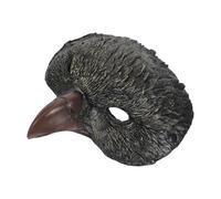 Beaupretty Eagle Mask Half Face Bird Costume Mask for Adults with Comfortable Fit and Adjustable Elastic Band, for Halloween Cosplay, Masquerade, Animal Party, and Stage Shows