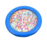 Beaupretty Early Childhood Ocean Wave Drum Musical with Authentic Sea Sound for Colorful Design Hand Drum for Sensory Music Therapy and Rhythm Development