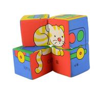 Beaupretty Early Educational Soft with Rattle for Boy Girl Montessori Cognitive Assembled Game for Fine Motor Skills and Imaginative Play Suitable for Boys and Months