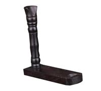 Beaupretty Ebony Wooden Flute Display Stand Organizer Solid Wood Flute Storage Rack for Woodwind Instruments Household Music Instrument Holder and Clarinet Showcase