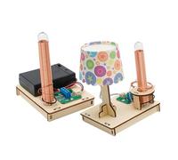 Beaupretty Educational DIY Wireless Charging Science Kit for Stem Model for Beginners Transmission Experiment Enhances Critical Thinking and Imagination Skills