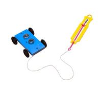 Beaupretty Educational Friction Wheel Science for Stem Physics Experiment Equipment for Boys and DIY Assembly Learning Kit to Develop Analytical Thinking and Hands Skills Random Color