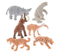 Beaupretty Educational Prehistoric Animal Model for Simulated Ancient Decor Figures Reusable Material Fine Workmanship for Teaching History and Prehistoric Knowledge