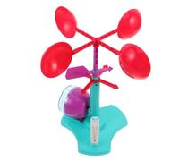 Beaupretty Educational Wind Vane Science for Stem Weather Vane Indicator with Wind Speed and Direction Measurement Interactive Science Experiment Learning Kit for Classroom and Home
