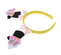 Beaupretty Elastic Bunny Ear Headband for Comfortable Felt Cloth Rabbit Hat Hair Hoop Durable Easter Party Accessory Festive Top Hat Design for Easter Celebration Fit