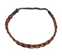 Beaupretty Elastic Hair Headband for Women Adjustable Synthetic Light Brown Hairband Beauty Accessory with Stretch Design Suitable for Special Occasions