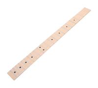 Beaupretty Electric Guitar Neck Replacement with 21 Frets, Canadian Maple Fingerboard, Black Dot Inlays, Compatible with Electric and Folk Guitars for Repair and Upgrade