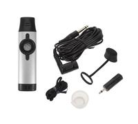 Beaupretty Electronic Music Performance Kazoo Kazzo Woo Kazoo Easy to Learn Musical Instruments Musical Guitar Silver Metal ‘plastics