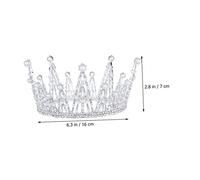 Beaupretty Elegant Bridal Wedding Crown Headband for Women Girls for Birthday Wedding Prom