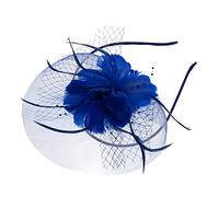 Beaupretty Elegant Feather Flower Headband Bridal Headdress Women's Wedding Headwear