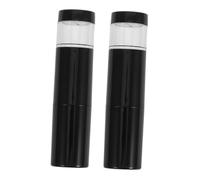 Beaupretty Elegant Makeup Brush Set 2 Pcs Portable Powder Brush with Cover with Blusher Head Soft Bristles Travel-friendly Design Perfect for Touch-ups