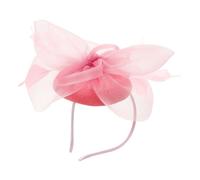Beaupretty Elegant Mesh Hair Accessories Fascinator Headband Hat Hair Clip for Women for Wedding Banquet Cocktail