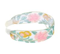 Beaupretty Embroidered Floral Headband for Women 1 Piece Wide Hair Accessory Sweet and Stylish Design for Valentine's Day and Everyday Wear