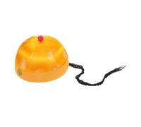 Beaupretty Emperor Hat for Ancient Chinese Hard Shell Crown Cap Traditional Drama Performance Prop for Boys Cosplay Themed Parties Cultural Celebration Accessory