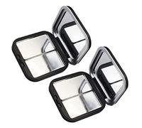 Beaupretty Empty Eyeshadow Palettes, 2pcs Magnetic Eyeshadow Palette Small Makeup Palette Cosmetics Powder Sample Container