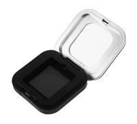 Beaupretty Empty Eyeshadow Travel Container Compact Plastic Powder Case 5X5X1.2Cm Magnetic Mix and Match Design Portable Makeup Box for Female On-The-Go Touch-Ups