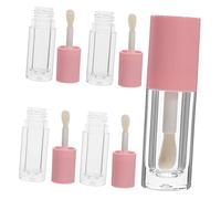 Beaupretty Empty Lip Gloss Containers 6ml Tube with Wand for Travel DIY Cosmetics