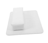 Beaupretty Ergonomic Nail Art Hand Cushion with Non-slip PU Leather Arm Rest Pillow and Water-resistant Salon Mat for Manicurists Compact Lightweight Support for Manicure and Pedicure