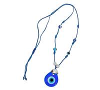 Beaupretty Evil Eye Clavicle Chain Adjustable Men Necklace Stylish Blue Pendant Simple Masculine Accessory for Daily Wear and Special Occasions