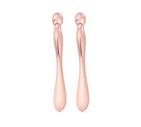 Beaupretty Eye Cream Massgae Sticks Alloy Eye Cream Applicator Eye Roller Facial Face for,2pcs(Rose Gold) Skin Care Roller