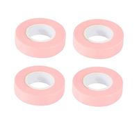 Beaupretty Eyelash Extension Tapes 4pcs Breathable Adhesive Lash Isolation Patches Pink for Professional Eyelash Grafting and False Lash Application