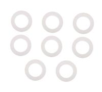 Beaupretty Eyelash Extension Tapes 8pcs Breathable Non-woven Adhesive Beauty Salon Strips for Lash Planting and Isolation, White Tape for Sensitive Skin Use