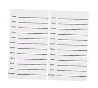 Beaupretty Eyelash Palette Half Lashes Acrylic Eyelash Extension Board Safe Easy to Use