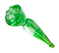 Beaupretty Face Massage Tool Gua Facial Massaging Stick for Relieving Facial Tension Increasing Blood Flow and Enhancing Skin Care Durable Design Silk Green Color