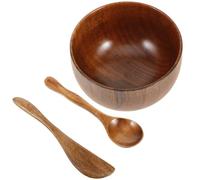 Beaupretty Facial Mask Bowl Wood Mixing Spatula Mask Applicator and DIY Stirring Tools for Making and Skincare Routine