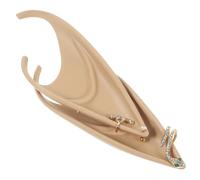 Beaupretty Fairy Ears Cosplay Props Natural Color Soft Halloween Costume Accessories for Women Party Dressing Up
