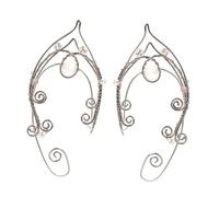 Beaupretty Fashion Pearl Ear Non Piercing Earrings One Fits Comfortable Costume Jewelry for Women and for Anniversary Birthday Valentine Christmas