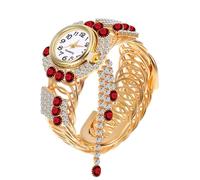 Beaupretty Fashion Women Bracelet Watch Creative Alloy Watch Shiny Quartz for Women Accessories for