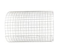 Beaupretty Fish Breeding Cone Grid with 16x23cm Rustproof Stainless Steel Mesh Cover, Aquarium-safe Ceramic Spawning Barrel Net for Angelfish Shrimp Breeding and Shrimp Hatching Isolation