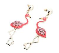 Beaupretty Flamingo Earrings for Dangle Ear Adornment for Parties Weddings Daily Life Unique for Daughters Friends Special Occasions Random Color