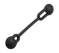Beaupretty Flexible Music Stand Rubber Band with Lightweight Portability and Secure Page Holding, Black Plastic and Rubber Strap for Outdoor Gigs and Orchestra Stand Use
