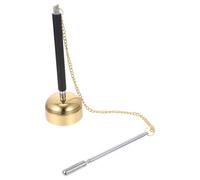 Beaupretty Flexible Small Buddhist Chime Handbell Instrument for Temple Dharma Rituals Meditation Sound Helper Wooden Fish Accessory in Buddhist Supply