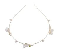 Beaupretty Floral Headband for Women Fairy Style Hair Band Lightweight Design Floral Crown Headband for Party Wedding Festival