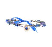 Beaupretty Floral Headband Wedding Crowns Fairy Headpiece Color Photo Shoot Flower Crown Renaissance Fairy Costumes V-Shaped Wreath Enchanted Floral Circlet Headpiece