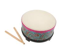 Beaupretty Flower Design Floor Drum Orff Percussion Musical Instrument for Indoor Outdoor Activities Develop Rhythm Coordination with Sound Quality
