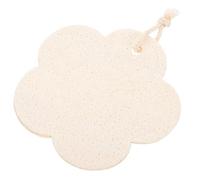 Beaupretty Flower Shaped Bathing Loofah Sponge Natural Loofah Exfoliating Body Scrubber Shower Sponge for Men and Women Home Bathing