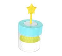 Beaupretty Foam Maker for Face Wash and Shampoo, Reusable Plastic Cleansing Foamer Bottle with Automatic Pump, Blue Star Design, Travel-friendly Skincare Tool for Daily Facial and Body