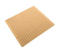 Beaupretty Foldable Dual-sided Chinese Chess and Go Board Game Accessory for Students and Adults, Imitation Leather Material, Convenient Portable Game Supplies for Leisure and Travel Random Color