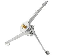 Beaupretty Foldable Portable Gas Canister Stand Mini Camera Tripod Holder Adjustable Outdoor Professional Tripod for Camping and Travel