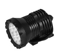 Beaupretty Four Bead LED Motorcycle Headlight Cannon Style Waterproof Black | Aluminum Alloy and Plastic Build, Auxiliary Fog Lighting, for Dirt Bikes, Mopeds, Commuting Rides