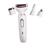 Beaupretty Four-in-One Electric Nose Hair Trimmer USB Rechargeable ABS Body for Precise Trimming and Multi-Area Grooming for Women on The Go