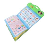 Beaupretty French English Learning Sound Book for Age Interactive Bilingual Electronic Reading with Audio for Early Language Development and Sensory Learning