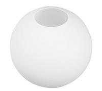 Beaupretty Frosted White Glass Globe Lamp Shade Replacement 10cm Glass Ball Lampshade Cover Opal Sphere Shade for Lighting Fixture Pendant Light 3cm Fitter