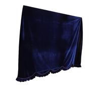 Beaupretty Full Piano Cover Washable Pleuche Slipcover with Macrame Design Dustproof Protector for Vertical Upright Pianos Reusable and Easy Maintenance Luxurious for Home and Professional